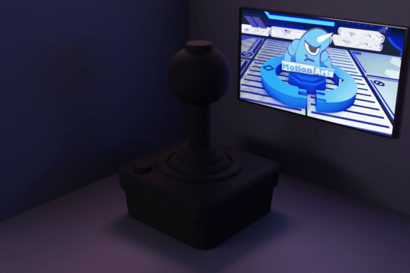 3D Vintage Joystick: A Nostalgic Journey into Classic Gaming