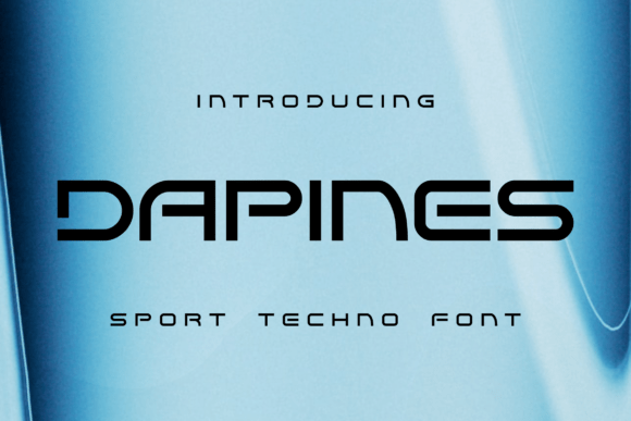 Dapines: A Display Font That Captures the Nebula of Modern Design