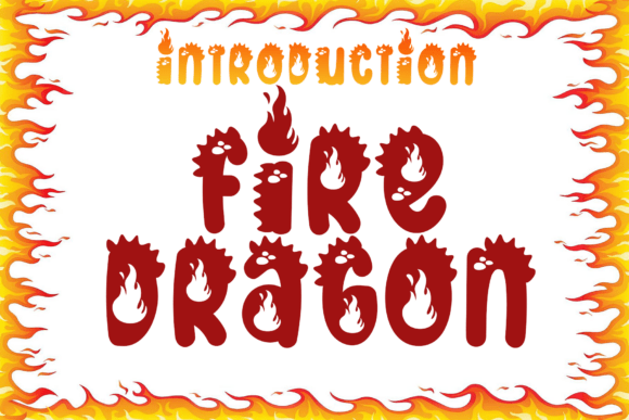 Fire Dragon: A Bold, Blazing Font for Creative Expression