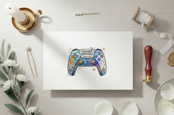 Gaming Birthday Party Controller Design