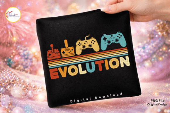 Gaming Evolution PNG for Gamers and Creators