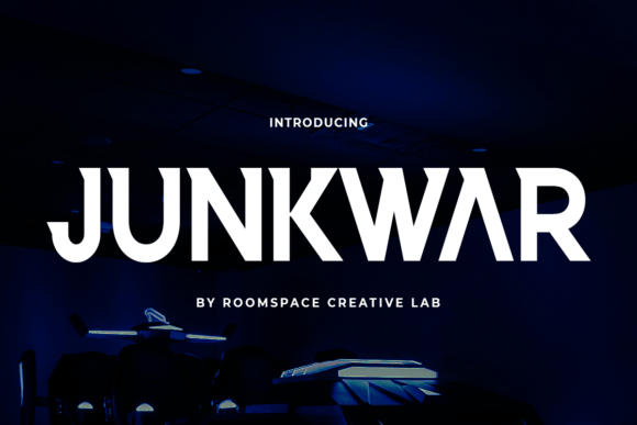 Junkwar: A Bold Statement in Typography