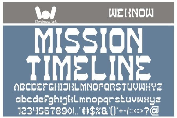 Mission Timeline: A Journey Through Retro and Futuristic Design