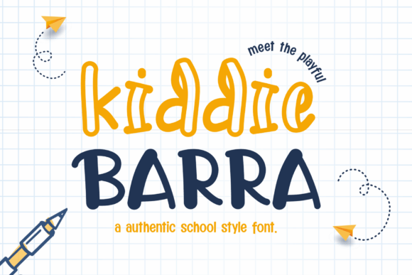 Rediscovering Childhood Charm Through Kiddie Barra: A Typeface That Feels Like Handwritten Notes