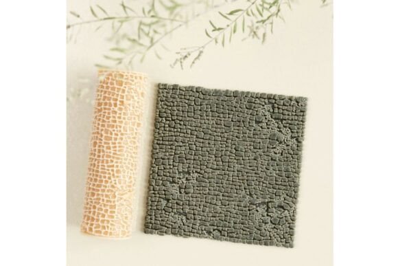 Revolutionize Your Creative Projects with the Small Cobblestone Paving Stone Texture Roller