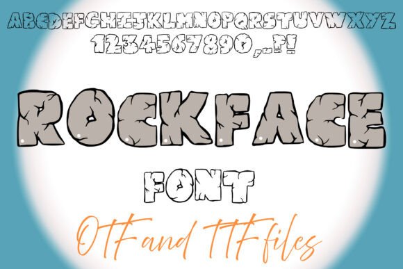 Rockface: A Bold Font for Adventure and Creativity