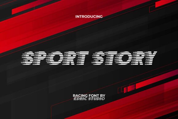 Sport Story: A High-Energy Font for Dynamic Design
