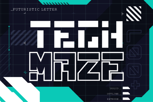 Techmaze: Where Future Meets Function in Every Letter