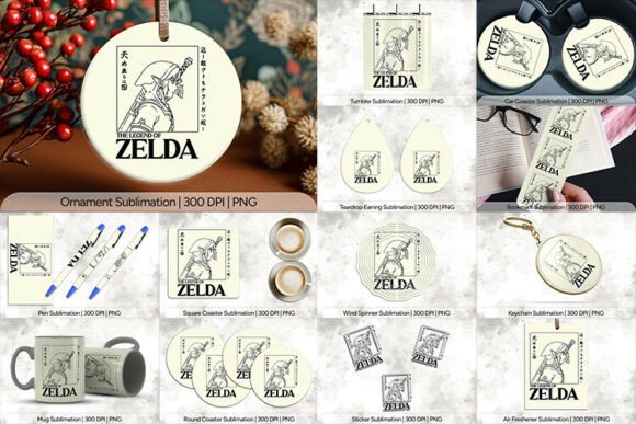 The Legend of Zelda PNG Gaming Bundle