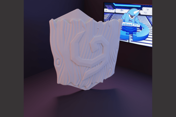 Zelda Deku Shield STL File